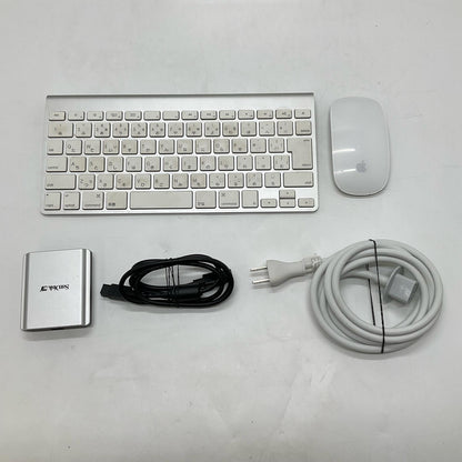 【全額返金保証】【最速発送】Apple iMac 27インチ 6コア intel core i5 16GB フュージョンドライブ 2TB シルバー 動作確認済