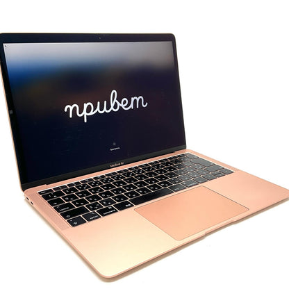 【全額返金保証】【最速発送】Apple MacBook Air 13.3インチ 2018 1.6GHz デュアルコア Intel Core i5 8GB 128GB ゴールド 美品 動作確認済