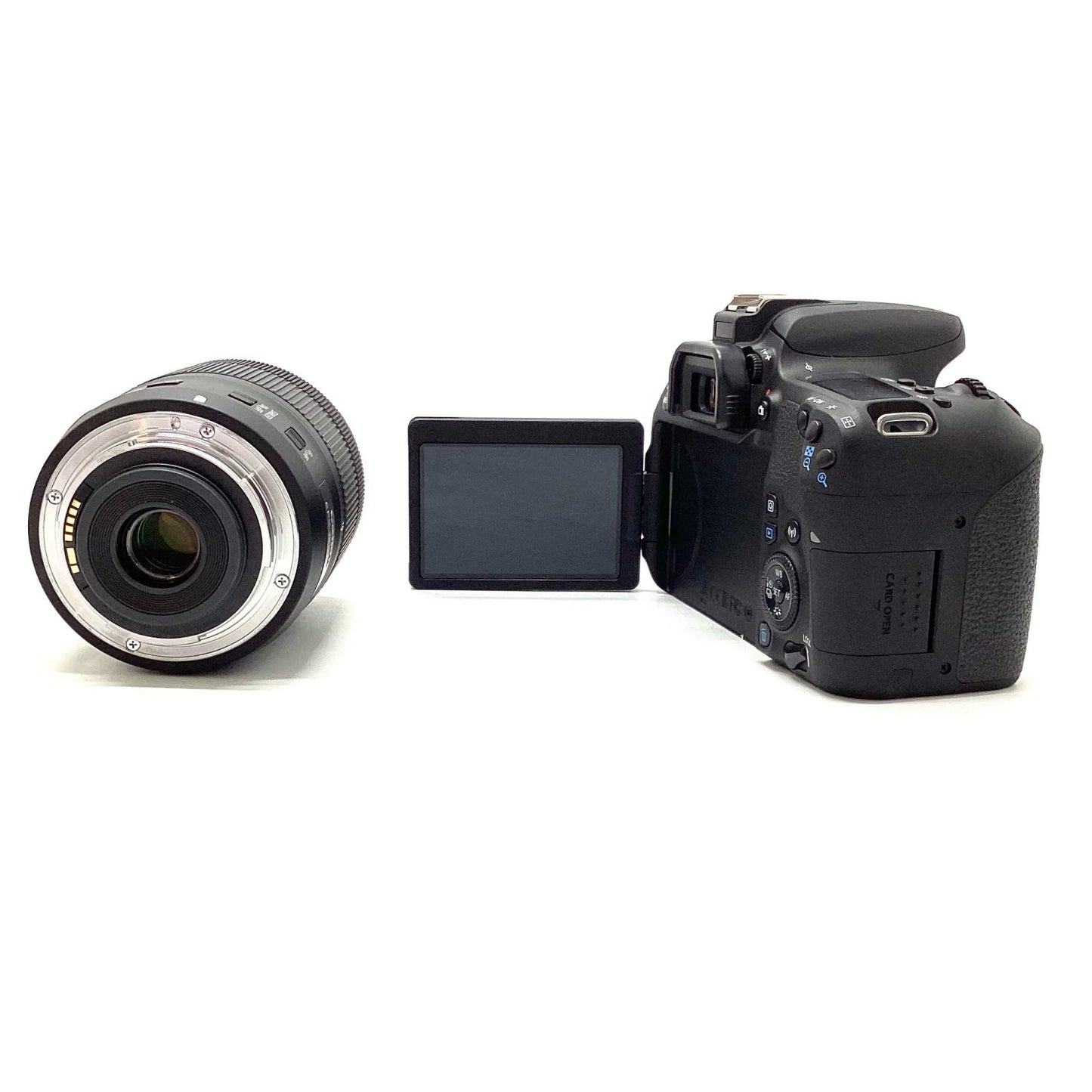 【全額返金保証】【最速発送】Canon デジタル一眼 EOS 9000D EF-S18-135 IS USM レンズキット ブラック 美品 動作確認済