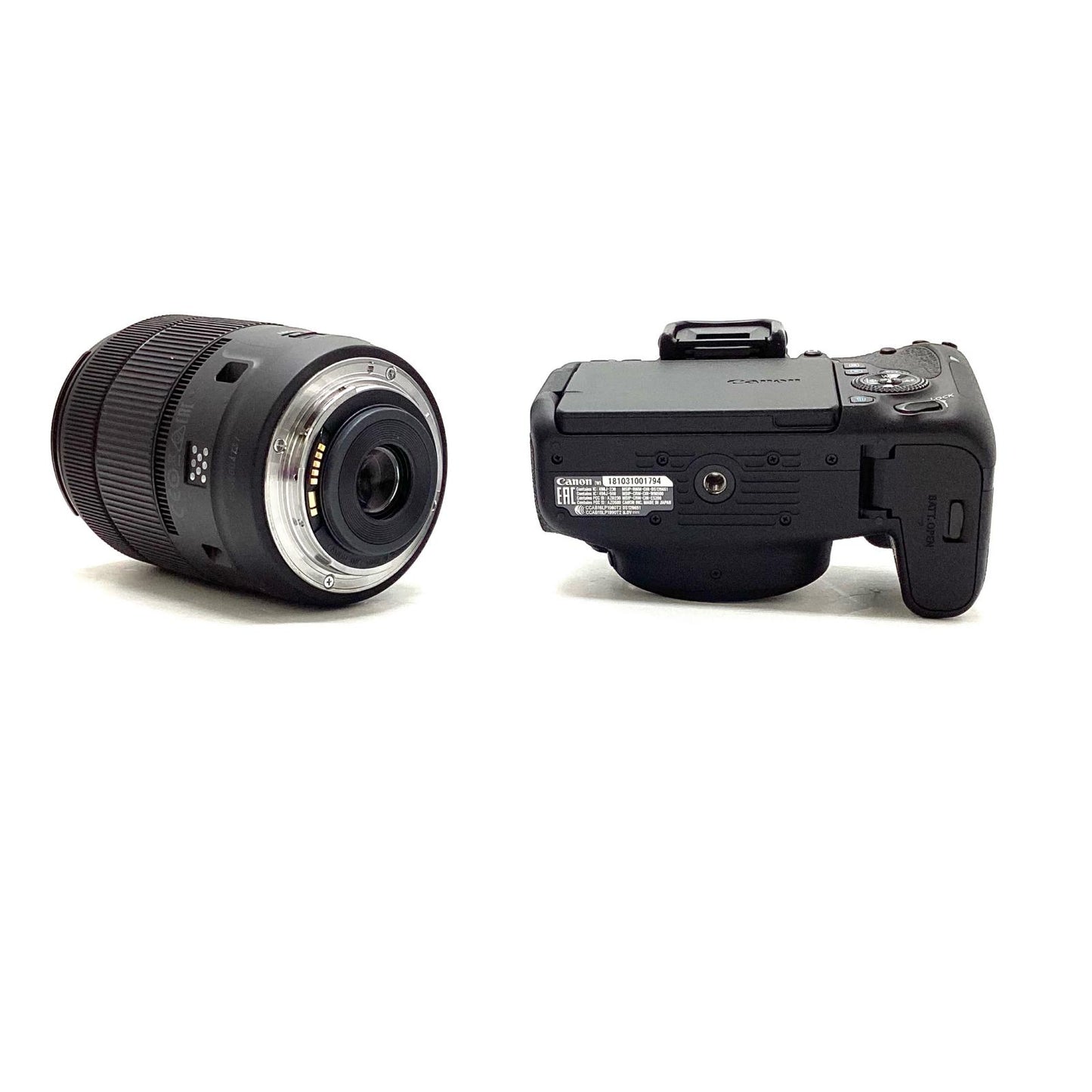 【全額返金保証】【最速発送】Canon デジタル一眼 EOS 9000D EF-S18-135 IS USM レンズキット ブラック 美品 動作確認済