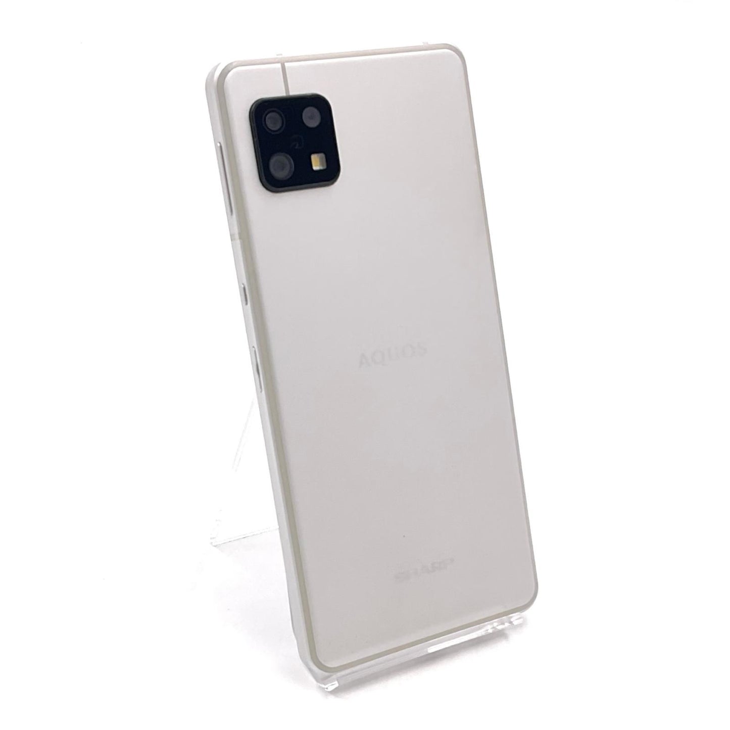 【最速発送】SHARP AQUOS sense6 64GB シルバー 楽天モバイル SH-RM19 白ロム【難有】