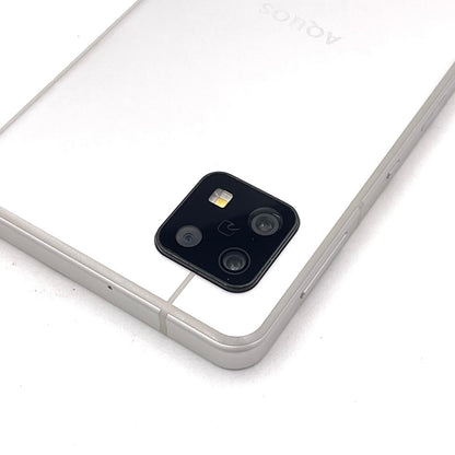 【最速発送】SHARP AQUOS sense6 64GB シルバー 楽天モバイル SH-RM19 白ロム【難有】