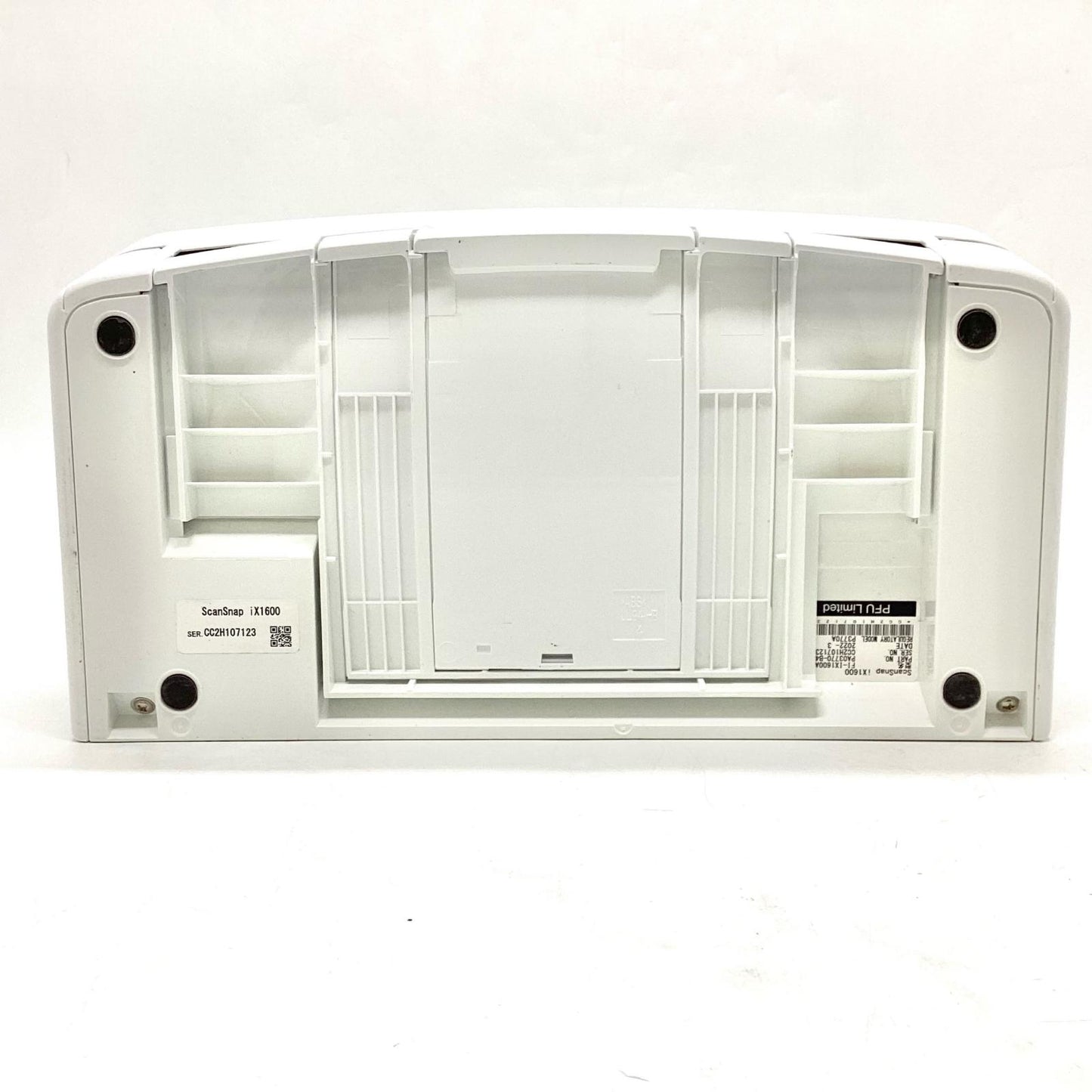 【全額返金保証】【最速発送】FUJITSU Scan Snap iX1600（ホワイト） FI-IX1600-P 美品 動作確認済