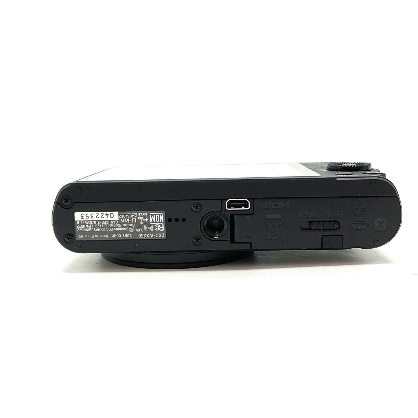 【全額返金保証】【最速発送】Sony コンパクトデジタルカメラ サイバーショット DSC-WX350 美品 動作確認済