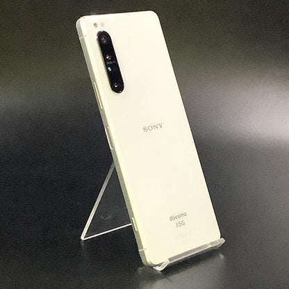 【最速発送】Sony Xperia 1 II 128GB ホワイト docomo SO-51A 白ロム【難有】