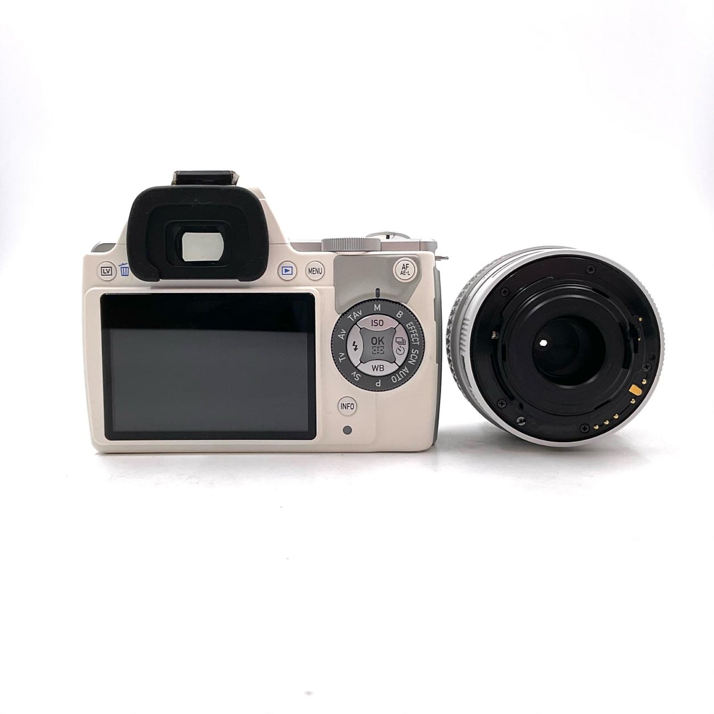 【最速発送】PENTAX デジタル一眼 K-S1 レンズキット [ホワイト] ホワイト【難有】