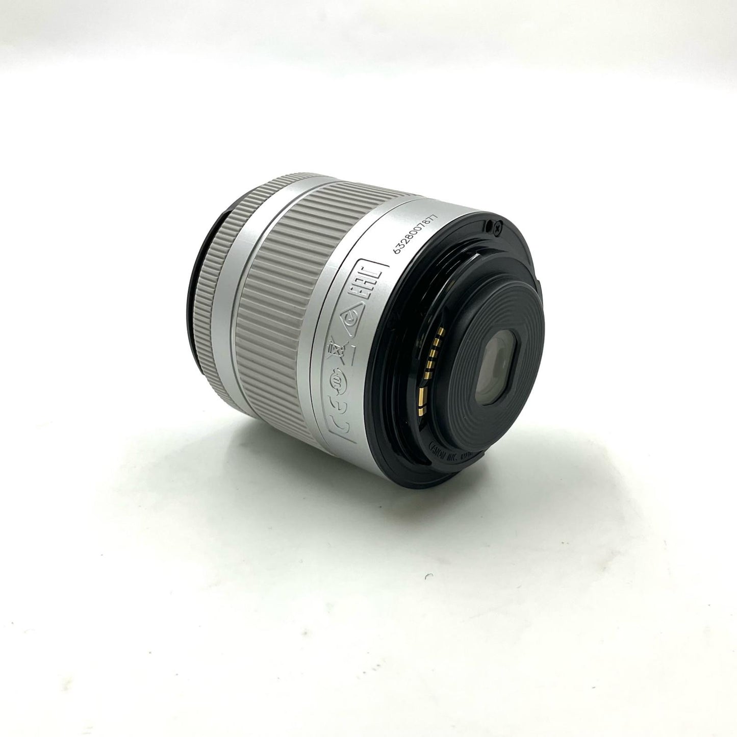【全額返金保証】【最速発送】Canon EF-S18-55mm F4-5.6 IS STM [シルバー] 美品 動作確認済