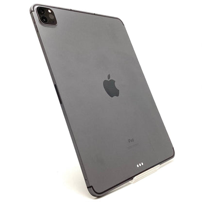 【全額返金保証】【最速発送】Apple iPad Pro 11インチ 第3世代 128GB スペースグレイ WiFi+Cellular au SIMフリー 白ロム 美品 動作確認済