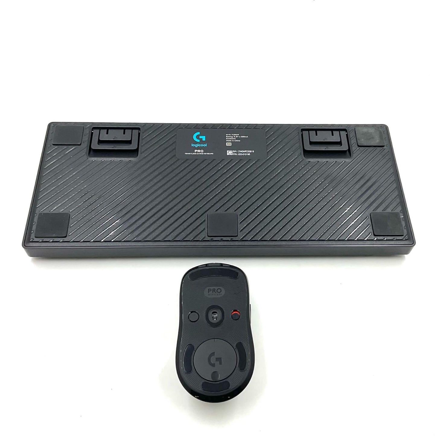 【全額返金保証】【最速発送】Logicool ロジクール G PROキーボードとPRO Wirelessマウス キーボードYU0039 、マウスMR0104　 美品 動作確認済