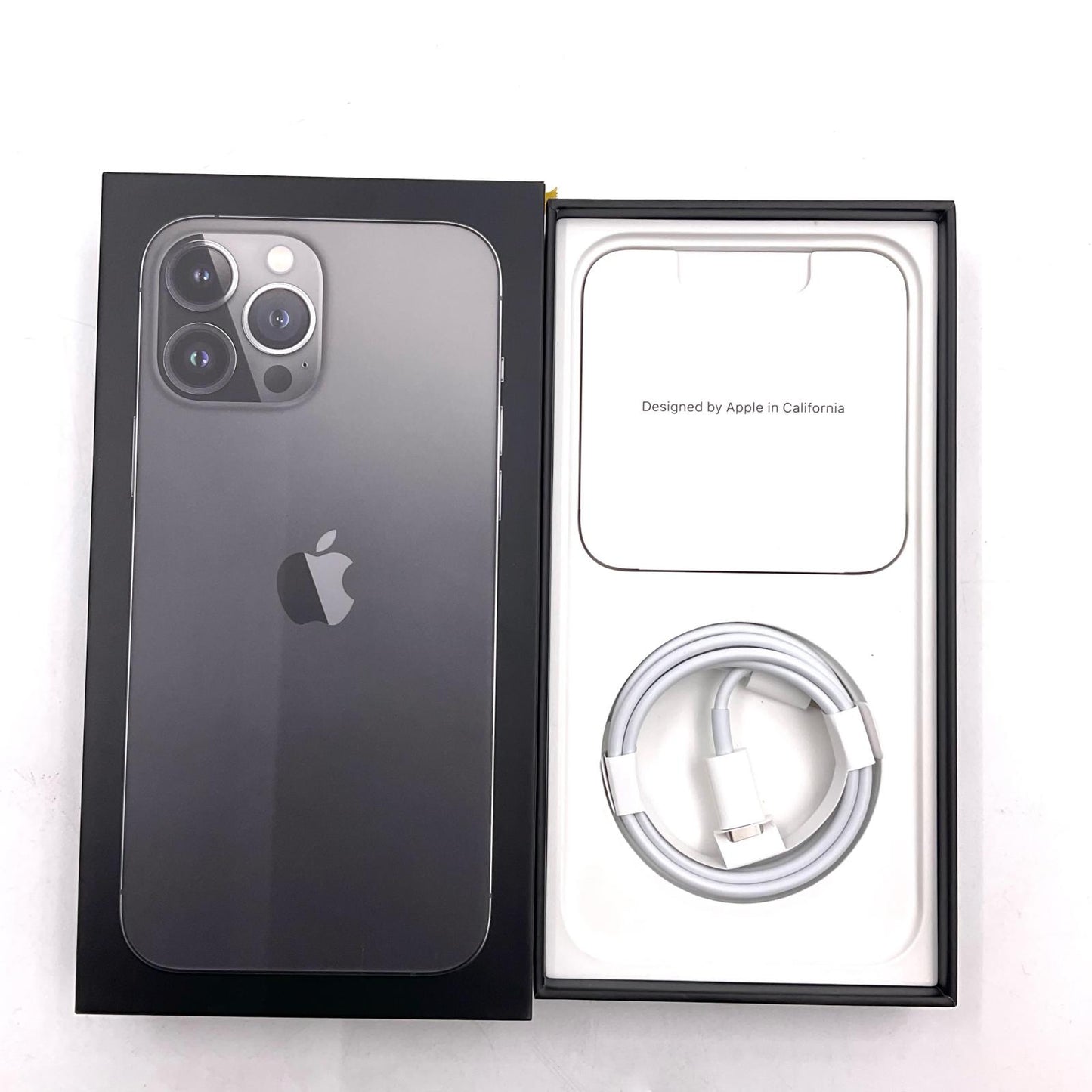 【全額返金保証】【最速発送】Apple iPhone iPhone 13 Pro Max 512GB グラファイト Softbank 白ロム 動作確認済 78%