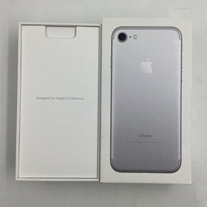 【全額返金保証】【最速発送】Apple iPhone iPhone 7 128GB シルバー 動作確認済 83%