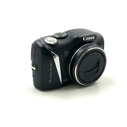 【全額返金保証】【最速発送】Canon コンパクトデジタルカメラ PowerShot SX130 IS 美品 動作確認済