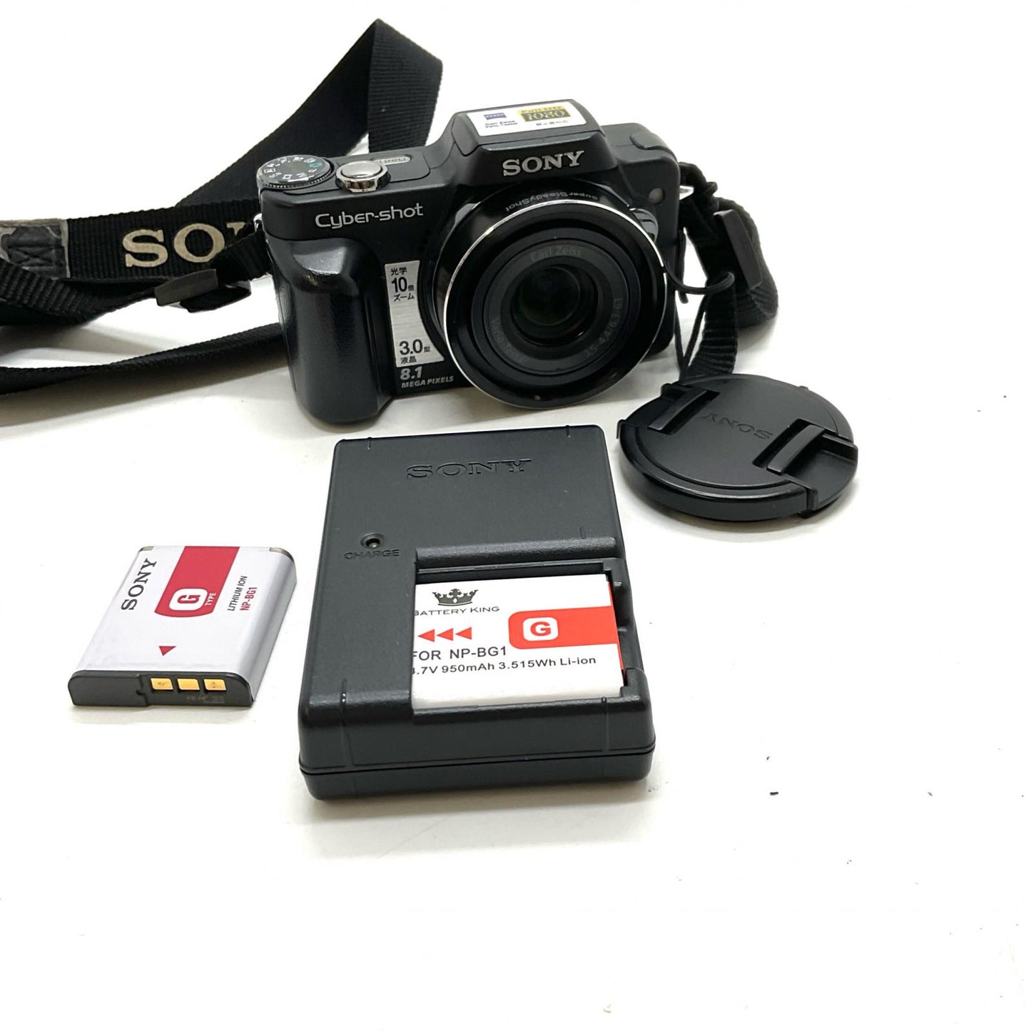 【全額返金保証】【最速発送】Sony コンパクトデジタルカメラ サイバーショット DSC-H10 動作確認済