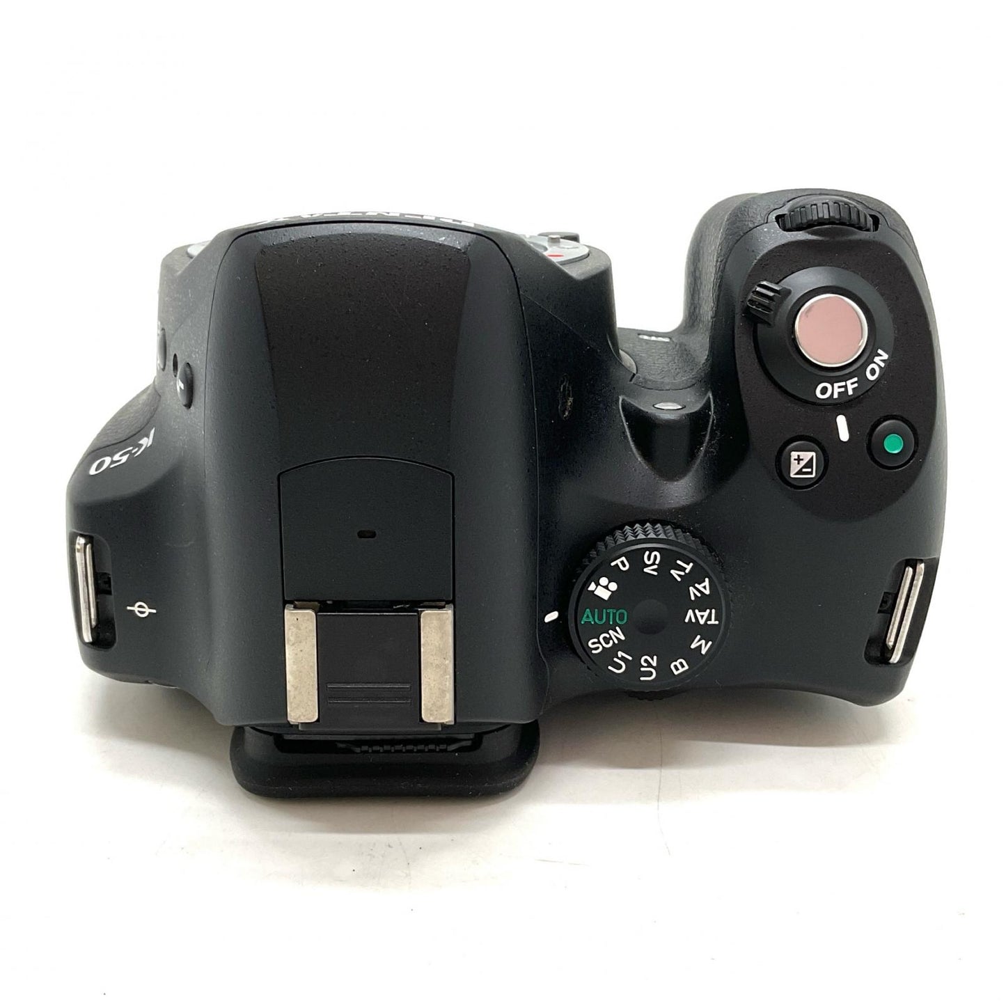 【全額返金保証】【最速発送】PENTAX デジタル一眼 K-50 ボディ ブラック 美品 動作確認済