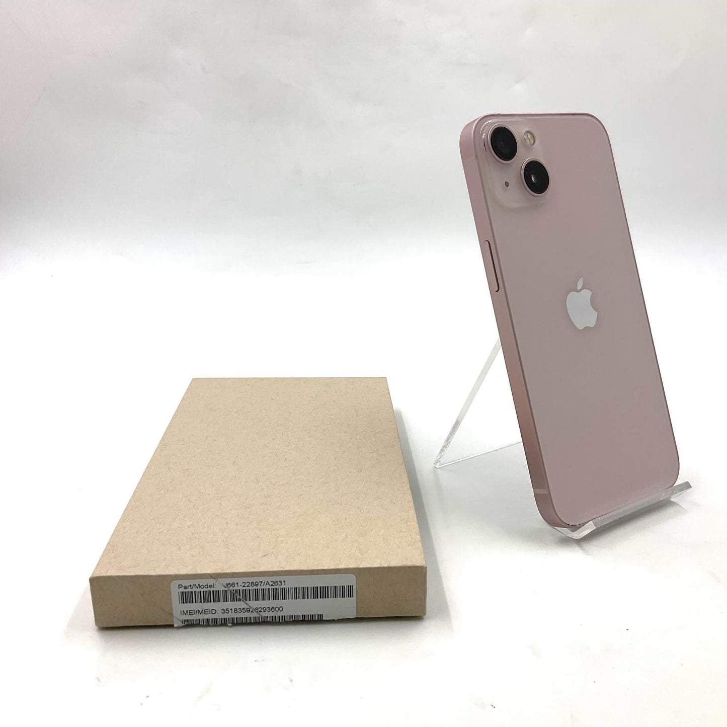 【全額返金保証】【最速発送】Apple iPhone iPhone 13 256GB ピンク SIMフリー 美品 動作確認済 100%