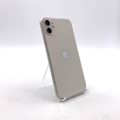 【全額返金保証】【最速発送】Apple iPhone iPhone 11 128GB ホワイト SIMフリー 白ロム 動作確認済 88%