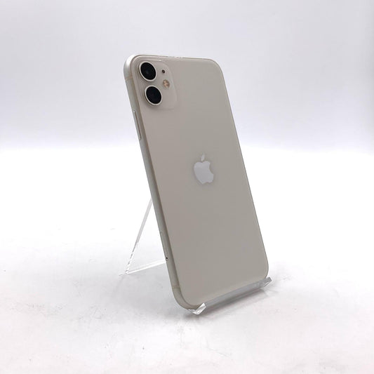 【全額返金保証】【最速発送】Apple iPhone iPhone 11 128GB ホワイト SIMフリー 白ロム 動作確認済 88%