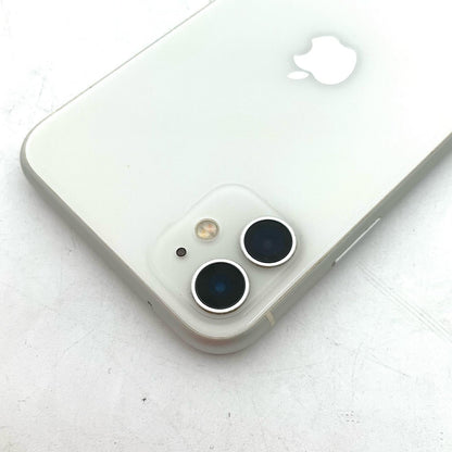 【全額返金保証】【最速発送】Apple iPhone iPhone 11 128GB ホワイト SIMフリー 白ロム 動作確認済 88%