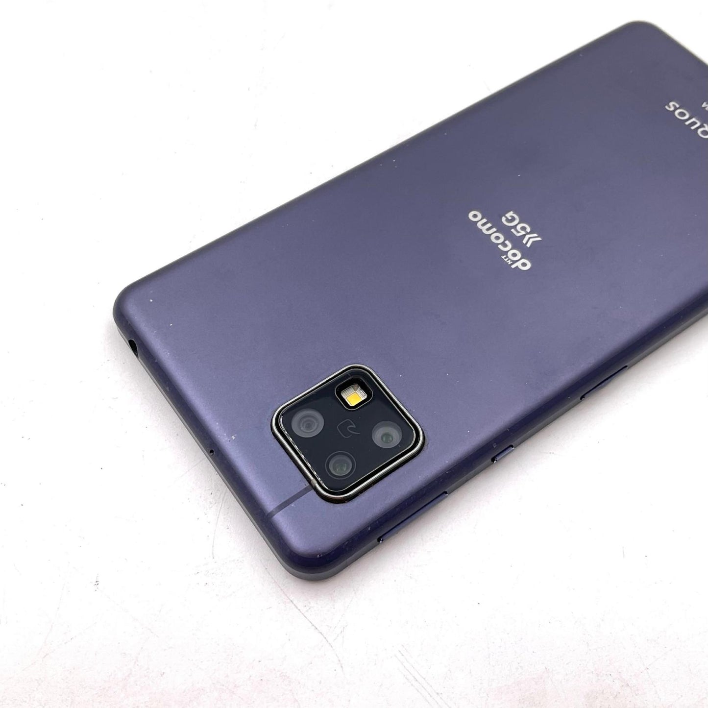 【最速発送】SHARP AQUOS sense5G SH 64GB ニュアンスブラック docomo SH-53A 白ロム【難有】