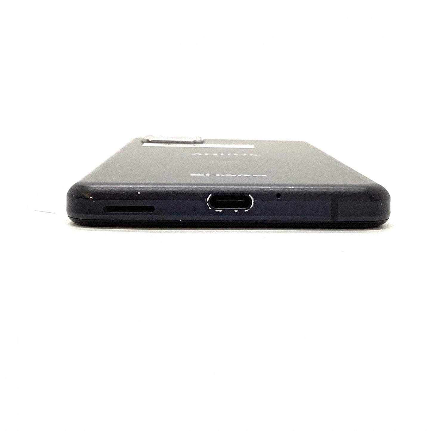 【最速発送】SHARP AQUOS sense4 64GB ブラック 楽天モバイル SIMフリー SH-RM15 白ロム【難有】