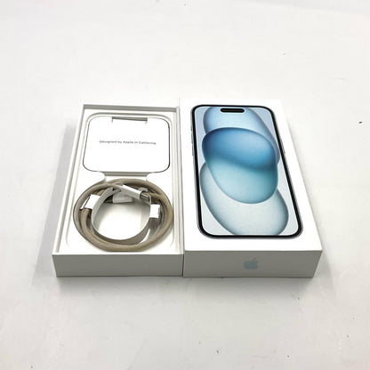 【全額返金保証】【最速発送】Apple iPhone iPhone 15 128GB ブルー SIMフリー 動作確認済 83%