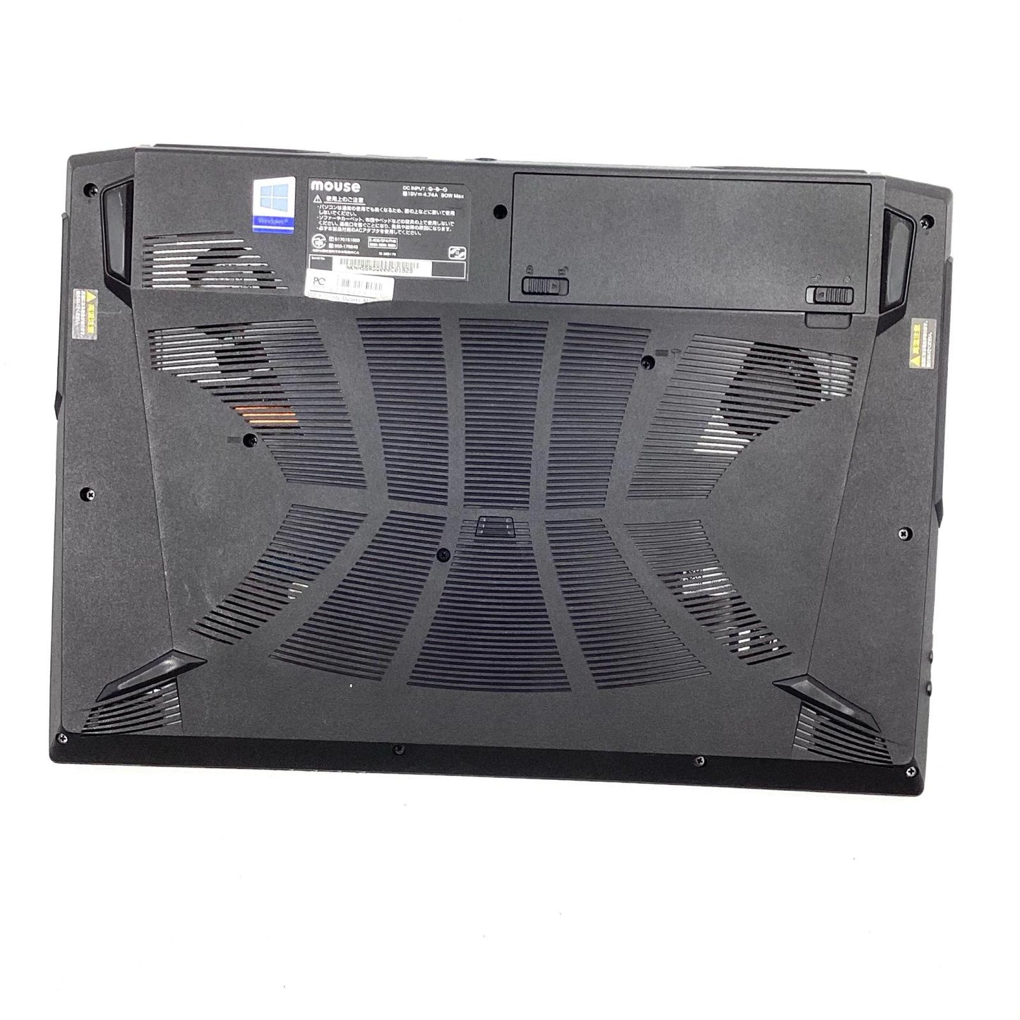 【全額返金保証】【最速発送】MouseComputer MB-K700XN-M2SH5-MA i7-9750H 32GB M.2 SSD 512GB HDD 1TB NVIDIA GeForce MX250 90.4% 美品 動作確認済