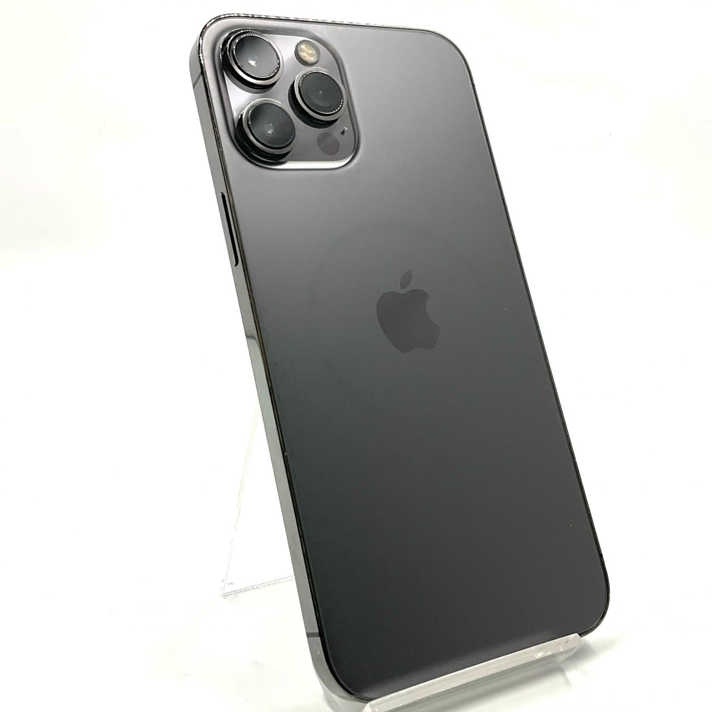 【全額返金保証】【最速発送】Apple iPhone iPhone 12 Pro Max 128GB グラファイト Softbank 白ロム 動作確認済 76%