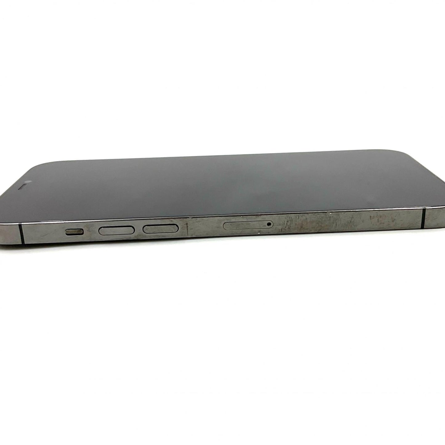 【全額返金保証】【最速発送】Apple iPhone iPhone 12 Pro Max 128GB グラファイト Softbank 白ロム 動作確認済 76%