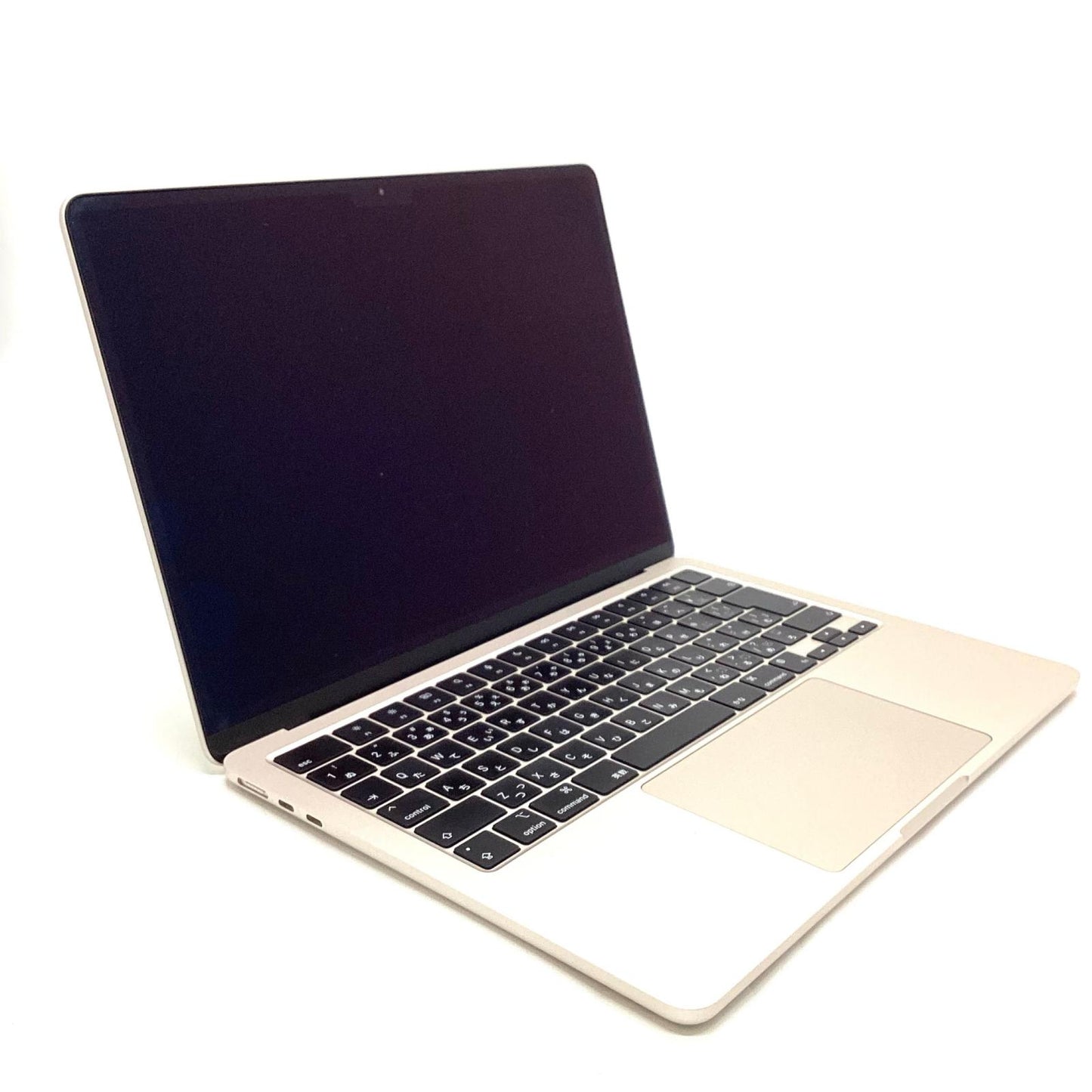 【全額返金保証】【最速発送】Apple MacBook Air 13インチ 2022 Apple M2 8GB 256GB スターライト 100% 美品 動作確認済