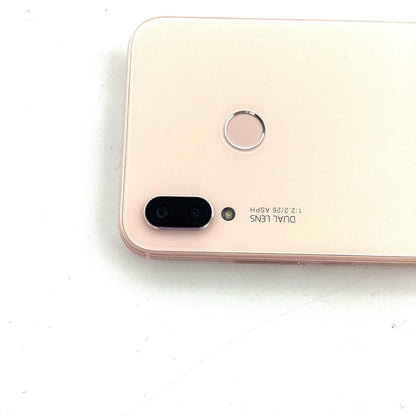 【全額返金保証】【最速発送】Huawei P lite 20 32GB サクラピンク SIMフリー ANE-LX2J 白ロム 美品 動作確認済