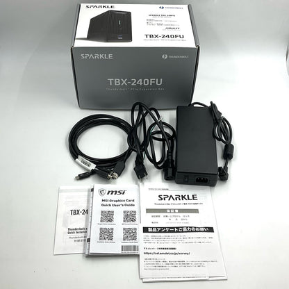 【全額返金保証】【最速発送】SPARKLE TBX-240FU 美品 動作確認済