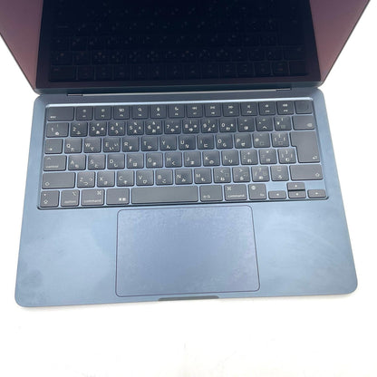 【全額返金保証】【最速発送】Apple MacBook Air 13.6インチ 2022 M2 8コア 8GB 256GB ミッドナイト 96% 美品 動作確認済