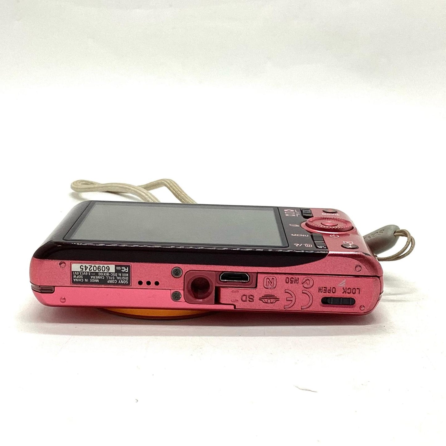 【全額返金保証】【最速発送】Sony コンパクトデジタルカメラ サイバーショット DSC-WX100 (P) [ピンク] 動作確認済