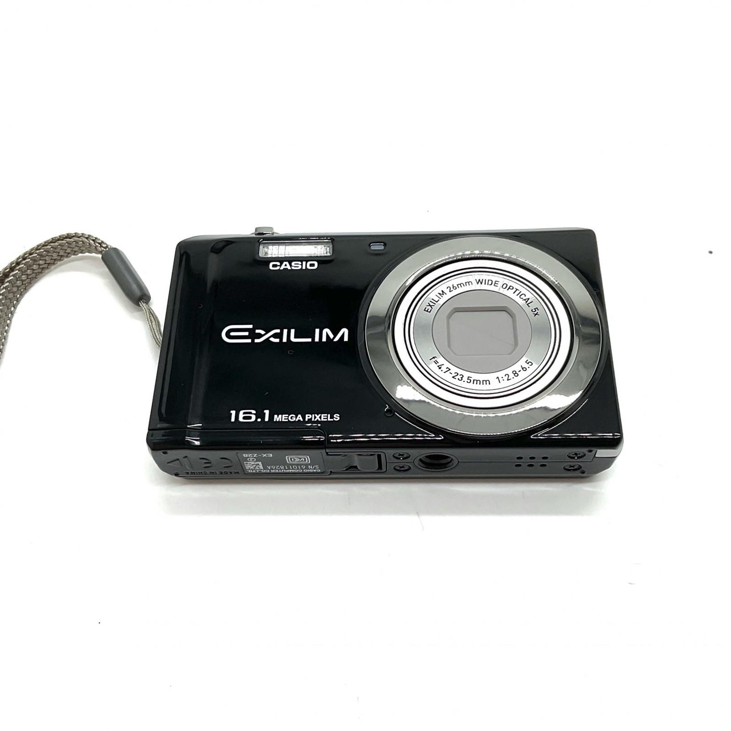 【全額返金保証】【最速発送】CASIO コンパクトデジタルカメラ EXILIM EX-Z28 [ブラック] 動作確認済