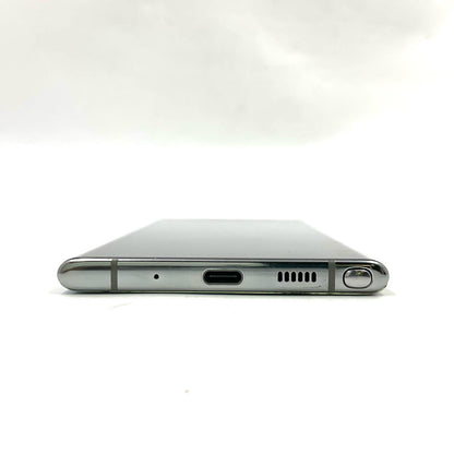 【最速発送】SAMSUNG Galaxy Note 10+ 256GB オーラグロー au SCV45 白ロム【難有】
