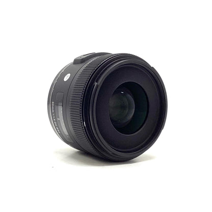 【全額返金保証】【最速発送】SIGMA 30mm F1.4 DC HSM [ニコン用] 動作確認済