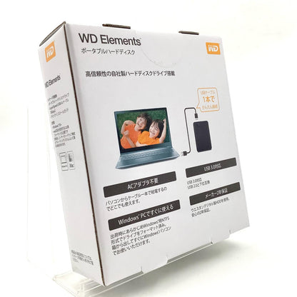 【全額返金保証】【最速発送】ウエスタンデジタル WD Elements 外付け HDD 4TB 新品未開封 即納OK