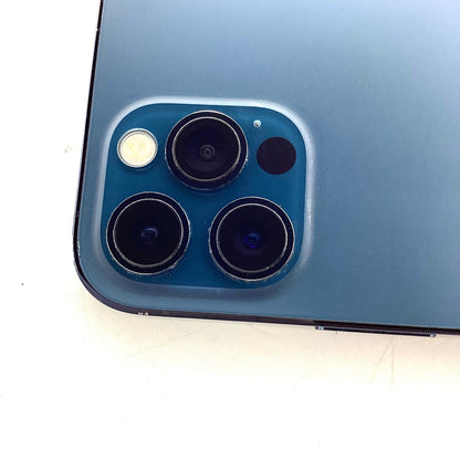 【最速発送】Apple iPhone iPhone 12 Pro 128GB パシフィックブルー 白ロム【難有】 85%
