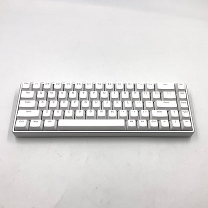 【全額返金保証】【最速発送】VGN ゲーミングキーボードATK 68 White ATK 68 美品 動作確認済