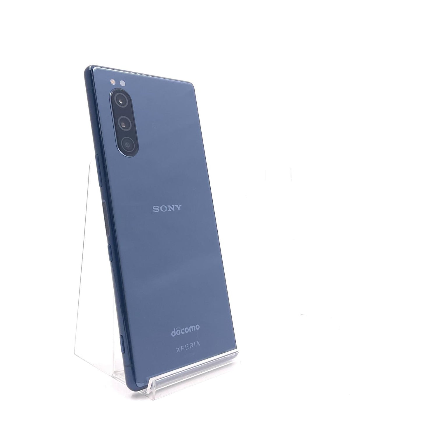【全額返金保証】【最速発送】Sony Xperia 5 64GB blue docomo SO-01M 白ロム 美品 動作確認済