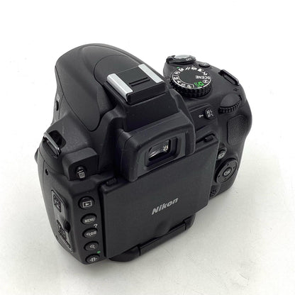 【全額返金保証】【最速発送】Nikon デジタル一眼 D5000 ボディ ブラック 美品 動作確認済