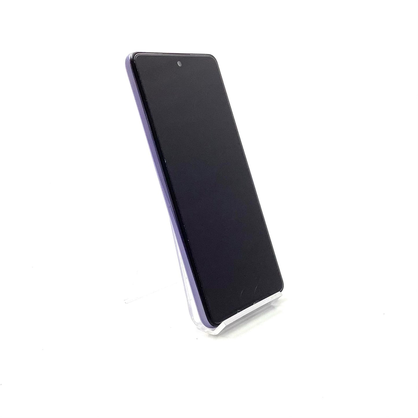 【全額返金保証】【最速発送】SAMSUNG Galaxy A52 5G 128GB オーサムバイオレット docomo SC-53B 白ロム 動作確認済