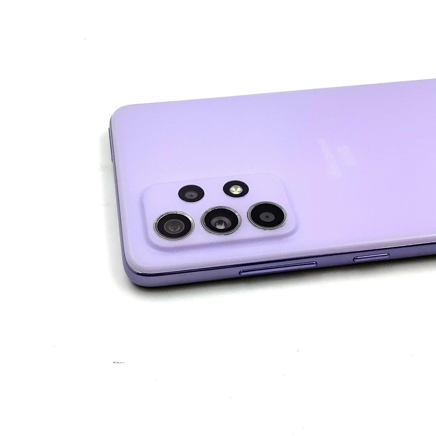 【全額返金保証】【最速発送】SAMSUNG Galaxy A52 5G 128GB オーサムバイオレット docomo SC-53B 白ロム 動作確認済