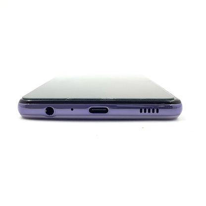 【全額返金保証】【最速発送】SAMSUNG Galaxy A52 5G 128GB オーサムバイオレット docomo SC-53B 白ロム 動作確認済