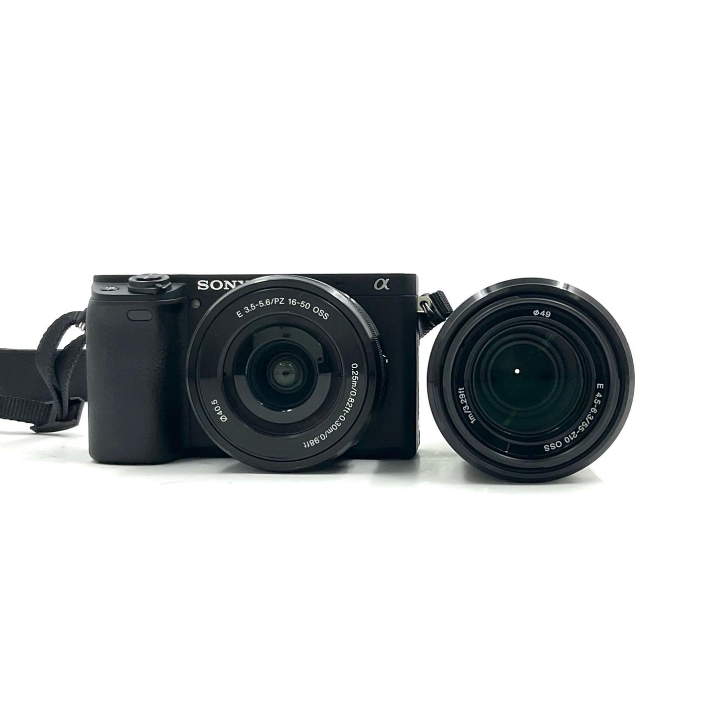 【全額返金保証】【最速発送】Sony デジタル一眼 α6400 ILCE-6400Y ダブルズームレンズキット ブラック 美品 動作確認済