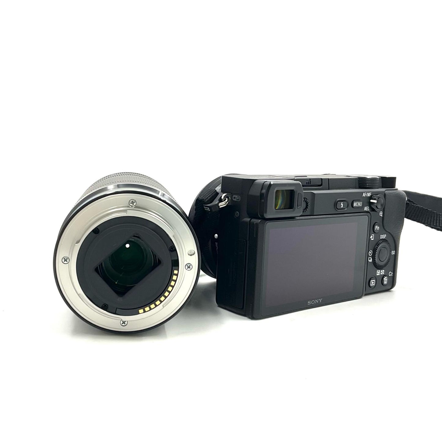 【全額返金保証】【最速発送】Sony デジタル一眼 α6400 ILCE-6400Y ダブルズームレンズキット ブラック 美品 動作確認済