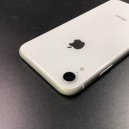 【全額返金保証】【最速発送】Apple iPhone iPhone XR 128GB ホワイト mineo SIMフリー 白ロム 美品 動作確認済 87%