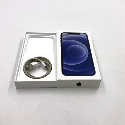 【全額返金保証】【最速発送】Apple iPhone iPhone 12 128GB ブラック Softbank SIMフリー 白ロム 動作確認済 79%