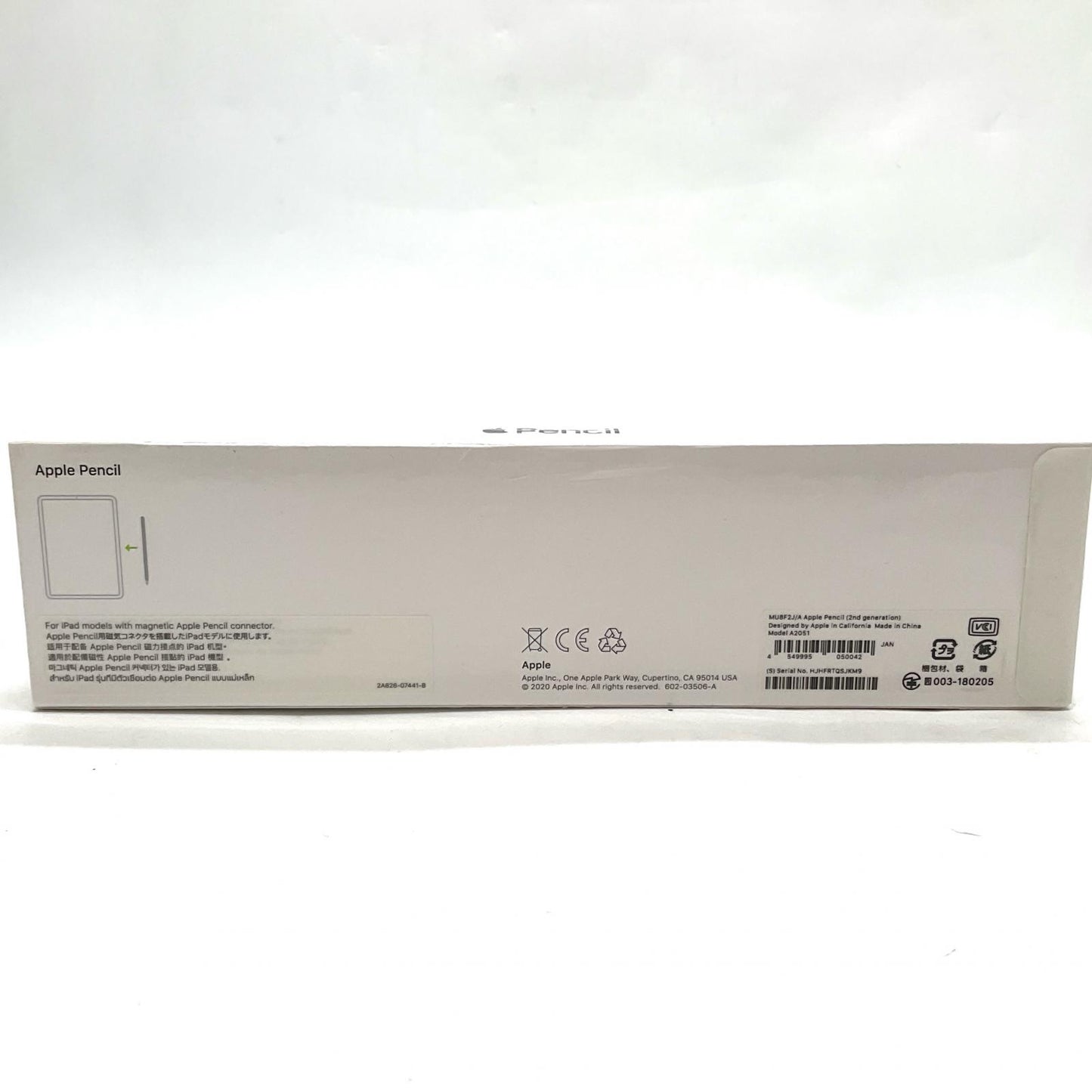 【全額返金保証】【最速発送】Apple Apple Pencil 第2世代 MU8F2J/A 新品未開封 即納OK