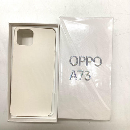 【全額返金保証】【最速発送】OPPO A 73 64GB ネービーブルー 楽天モバイル SIMフリー CPH2099 白ロム 美品 動作確認済